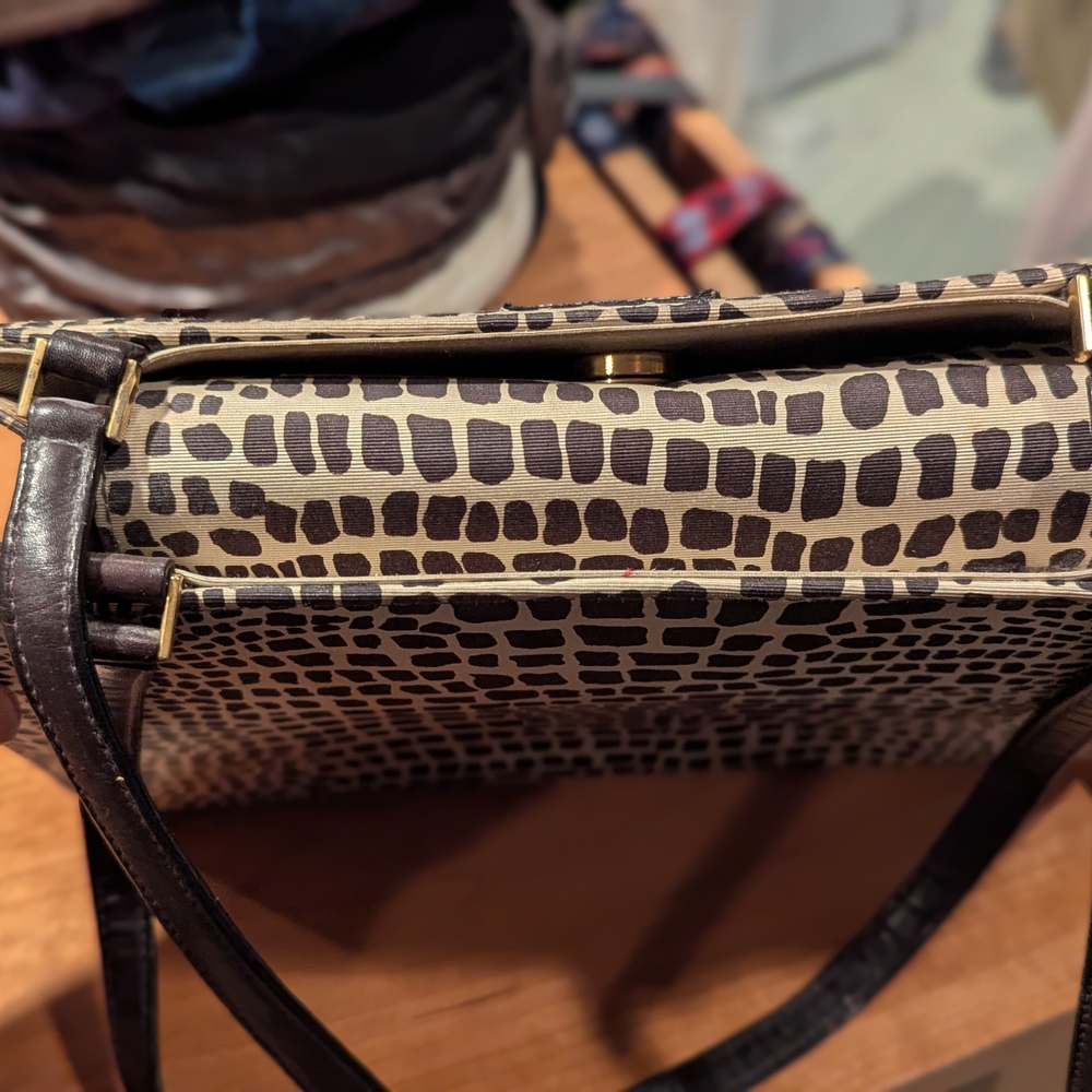Kate Spade Animal Print Handbag - Picture 3 of 5